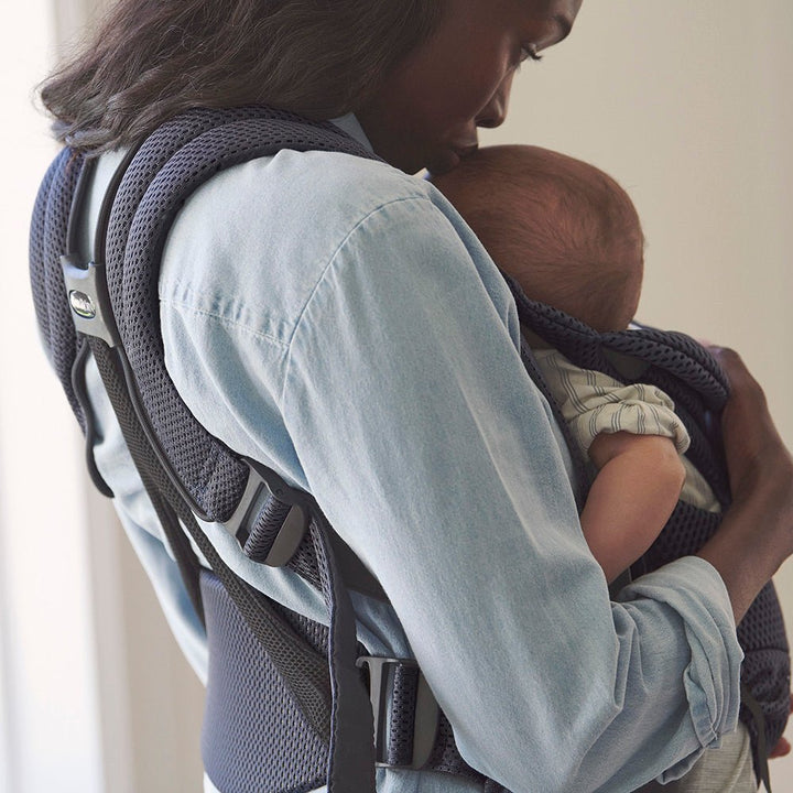 Onyx - Porte-Bébé Ergonomique 3D Mesh Respirant, Confort Optimal, 3 Positions 4
