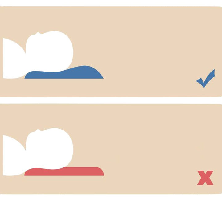 Oreiller de Soutien en Coton pour Bébé - Confort Optimal et Protection du Cou 1