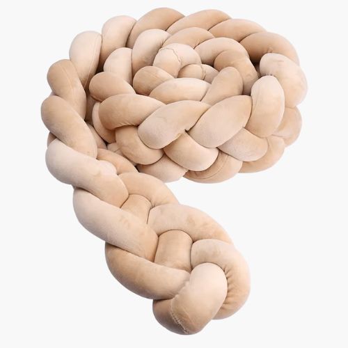 Pierre de Lune™ - Tresse de Lit Hypoallergénique pour Bébé - Protection Douce et Confort Optimal 0
