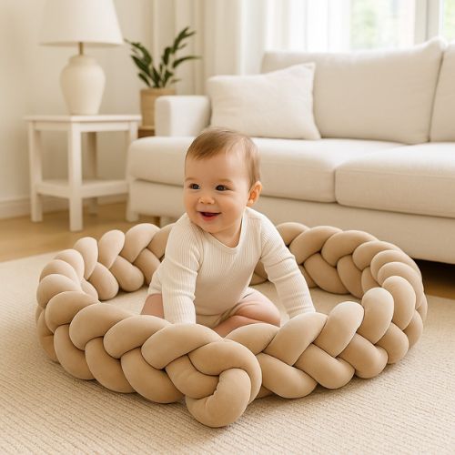 Pierre de Lune™ - Tresse de Lit Hypoallergénique pour Bébé - Protection Douce et Confort Optimal 2