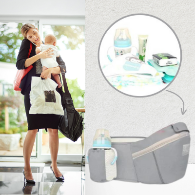 Porte-Bébé Ergonomique - Confort Optimal et Liberté de Mouvement, 4 Positions 4