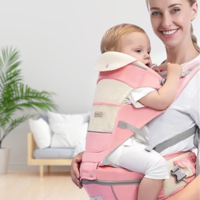 Porte-Bébé Ergonomique - Confort Optimal et Liberté de Mouvement, 4 Positions 6