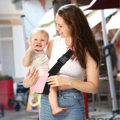 Porte-Bébé Ergonomique Réglable - Confort Optimal et Tissu Respirant 1