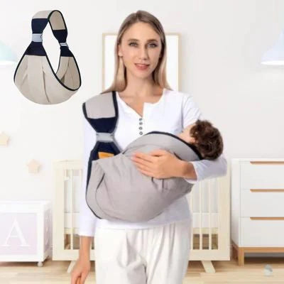 Porte-Bébé Ergonomique Réglable - Confort Optimal et Tissu Respirant 4