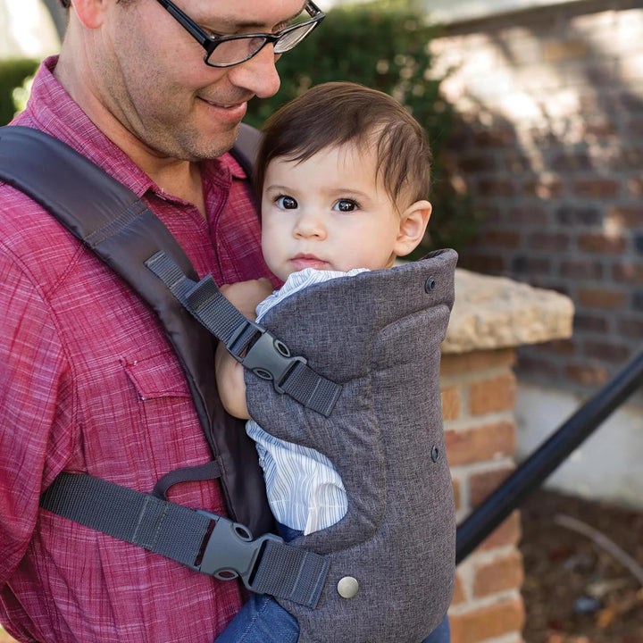 Porte-Bébé Physiologique 4 Positions Ergonomique en Coton et Polyester Doux 5