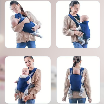Porte-Bébé Physiologique Confortable en Coton - Positions Multiples et Liberté de Mouvement 5