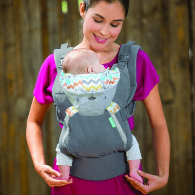 Porte-Bébé Polyvalent 2-en-1 - Confort en Coton Respirant pour Parents Actifs 5