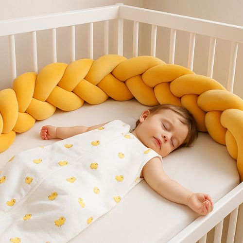 Puamun - Tresse de Lit Bébé en Coton Polyester - Confort et Sécurité 2