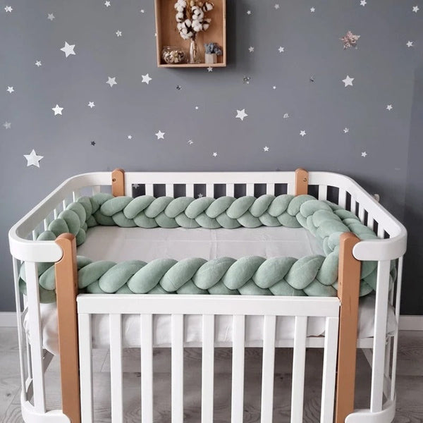 Puamun - Tresse de Lit en Coton 100% - Confort et Sécurité pour Enfants 0