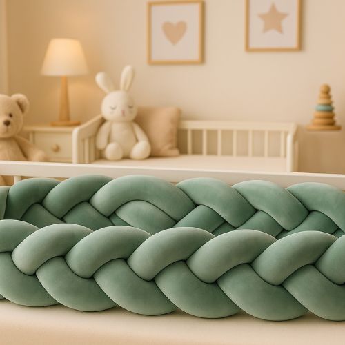 Puamun - Tresse de Lit en Coton 100% - Confort et Sécurité pour Enfants 3