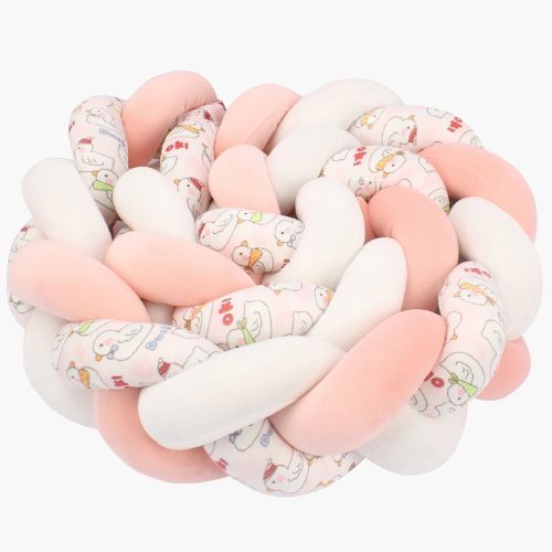 Rutabaga - Tresse de Lit Bébé en Coton Doux avec Imprimés Animaux 1