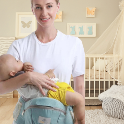 SeatBaby - Porte-Bébé Confortable Et Pratique Avec Sac De Rangement 5