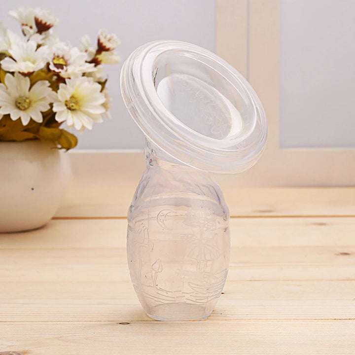 Tire Lait Manuel En Silicone 75 ml Ergonomique Avec Ventouse Pour Maman 0