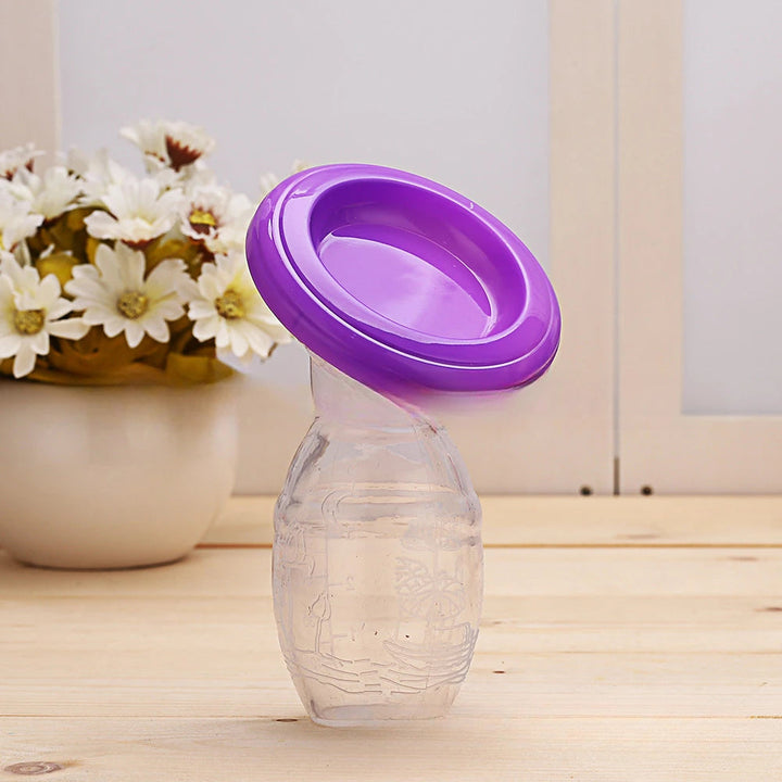 Tire Lait Manuel En Silicone 75 ml Ergonomique Avec Ventouse Pour Maman 11