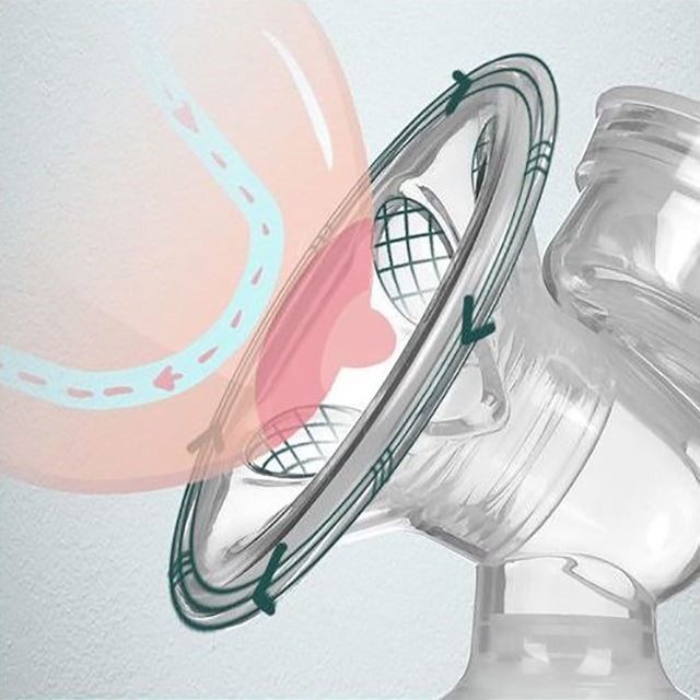 Tire Lait Manuel Ergonomique en Silicone Alimentaire - Confort et Efficacité 2