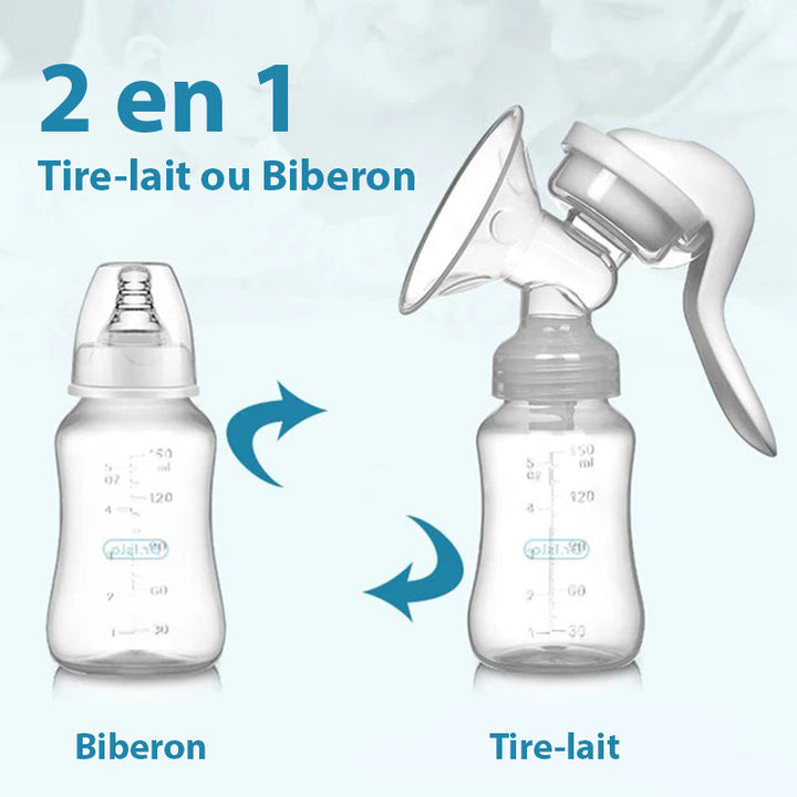 Tire Lait Manuel Ergonomique en Silicone Alimentaire - Confort et Efficacité 3