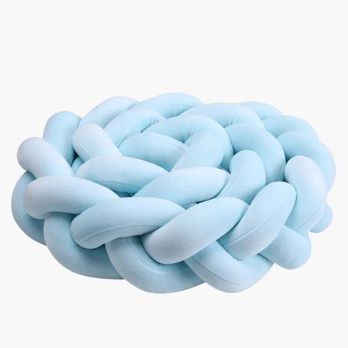 Tour De Lit Tressé Bebe Sécurisant En Coton Polyester - Nid Douillet Pour Enfant 0