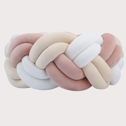 Tresse De Lit Bébé 20 cm En Coton Hypoallergénique - Tour De Lit Tressé Confortable 4