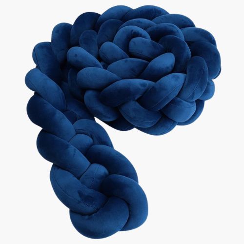 Tresse De Lit Bébé 300 cm - Protection Douce En Coton Hypoallergénique 0