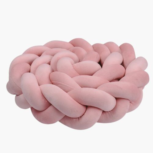 Tresse De Lit Bébé En Coton Doux - Tour De Lit Tressé Sécurisé Et Confortable 0