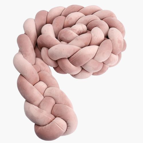 Tresse De Lit Bébé Hypoallergénique - Tour De Lit Tressé Doux Et Sécurisant 0