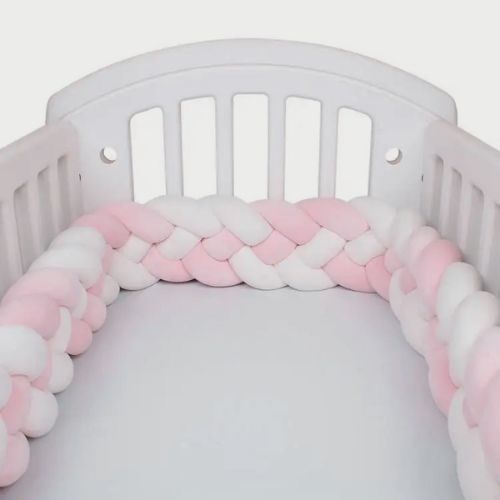 Tresse de Lit Barbe à Papa - Protection Confortable et Sécurisée pour Bébé 0