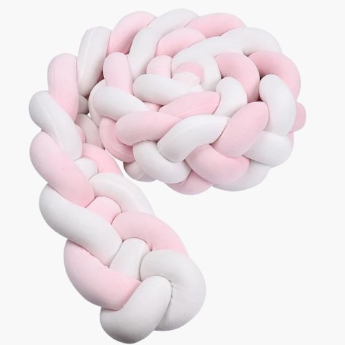 Tresse de Lit Barbe à Papa - Protection Confortable et Sécurisée pour Bébé 1