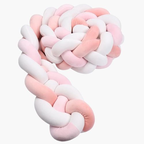 Tresse de Lit Candy Cane™ - Protection Douce et Confort Optimal pour Bébé 0